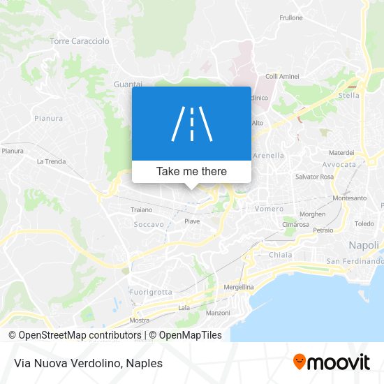 Via Nuova Verdolino map