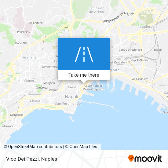 Vico Dei Pezzi map