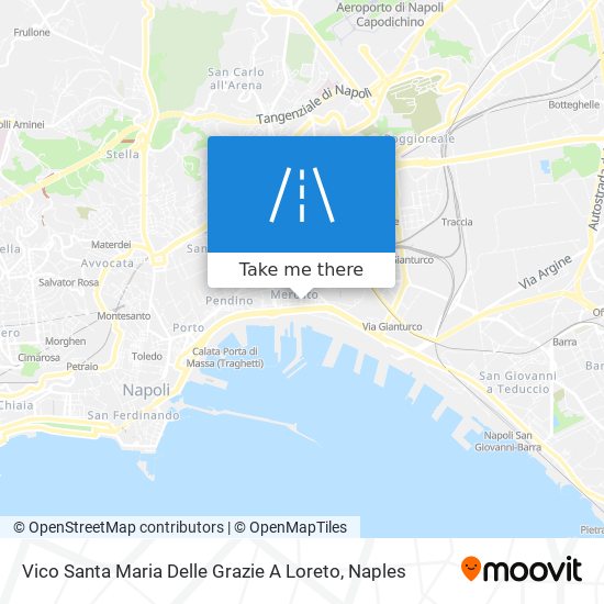 Vico Santa Maria Delle Grazie A Loreto map