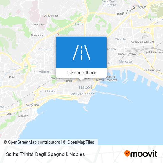Salita Trinità Degli Spagnoli map