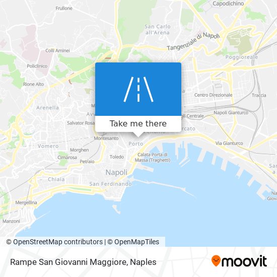 Rampe San Giovanni Maggiore map