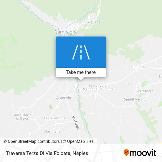 Traversa Terza Di Via Folcata map