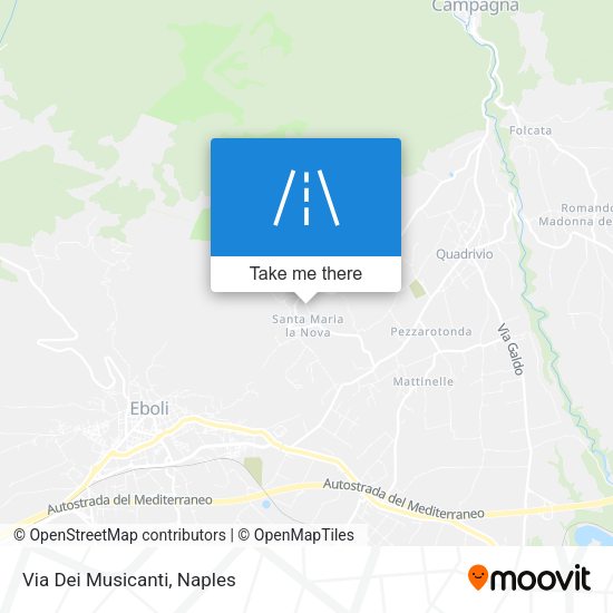 Via Dei Musicanti map