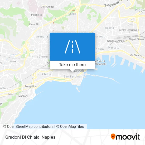 Gradoni Di Chiaia map