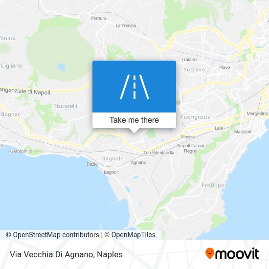 Via Vecchia Di Agnano map