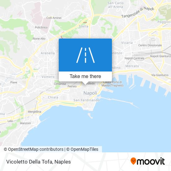 Vicoletto Della Tofa map