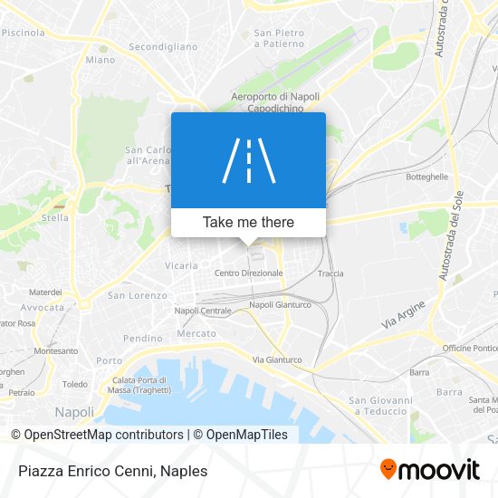 Piazza Enrico Cenni map