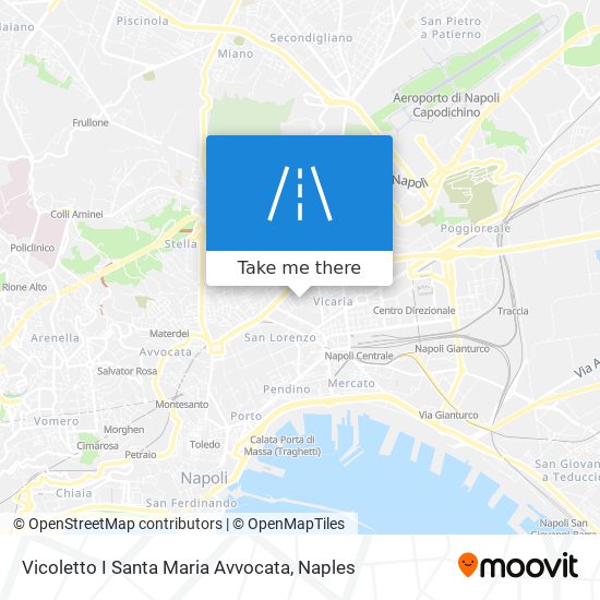 Vicoletto I Santa Maria Avvocata map