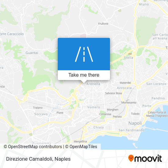 Direzione Camaldoli map