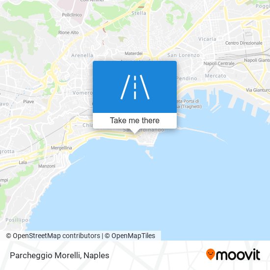 Parcheggio Morelli map