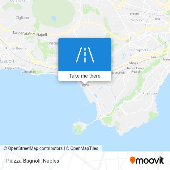 Piazza Bagnoli map