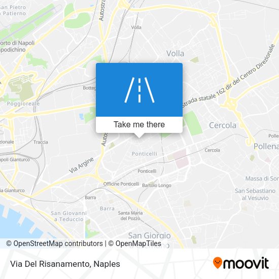 Via Del Risanamento map