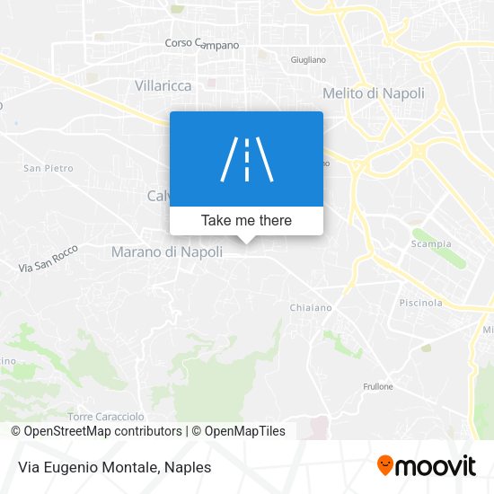 Via Eugenio Montale map