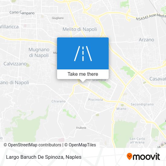 Largo Baruch De Spinoza map