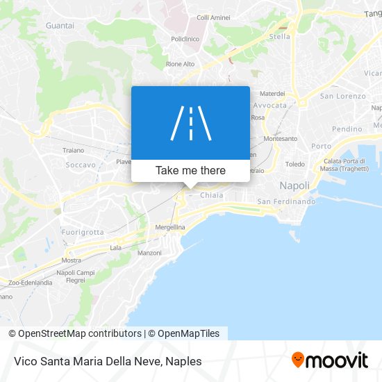 Vico Santa Maria Della Neve map