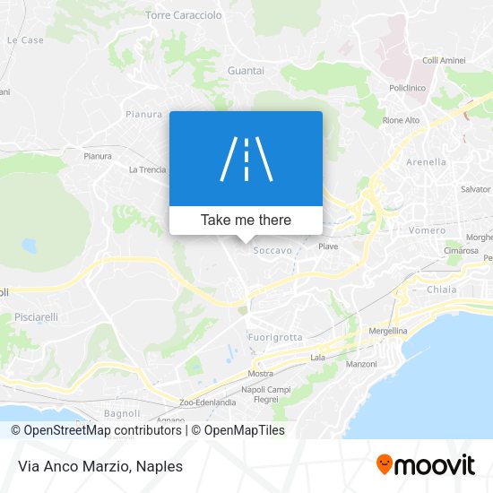Via Anco Marzio map