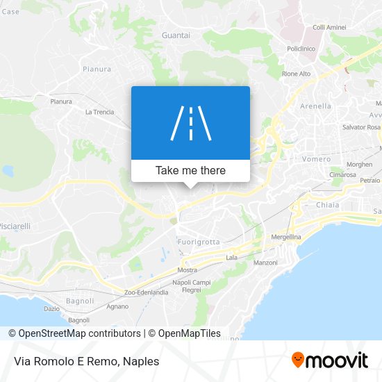 Via Romolo E Remo map