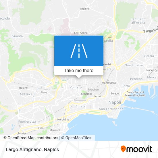 Largo Antignano map
