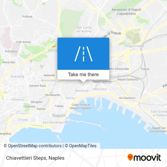 Chiavettieri Steps map