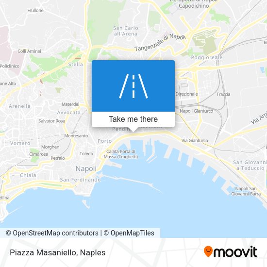 Piazza Masaniello map