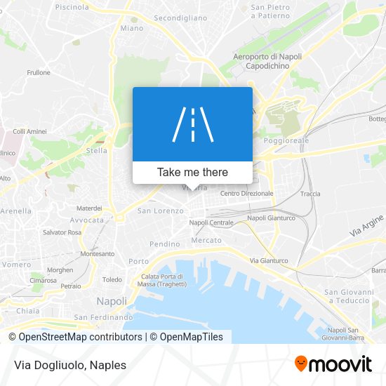Via Dogliuolo map