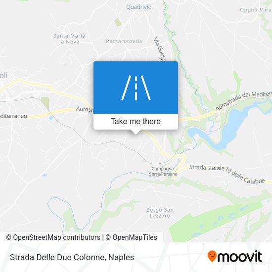 Strada Delle Due Colonne map