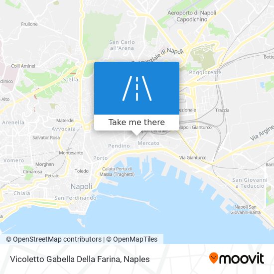 Vicoletto Gabella Della Farina map