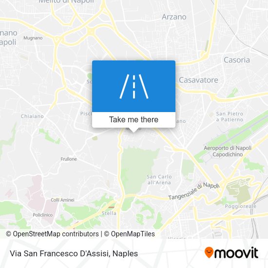 Via San Francesco D'Assisi map