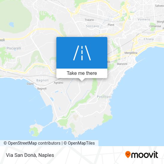Via San Donà map