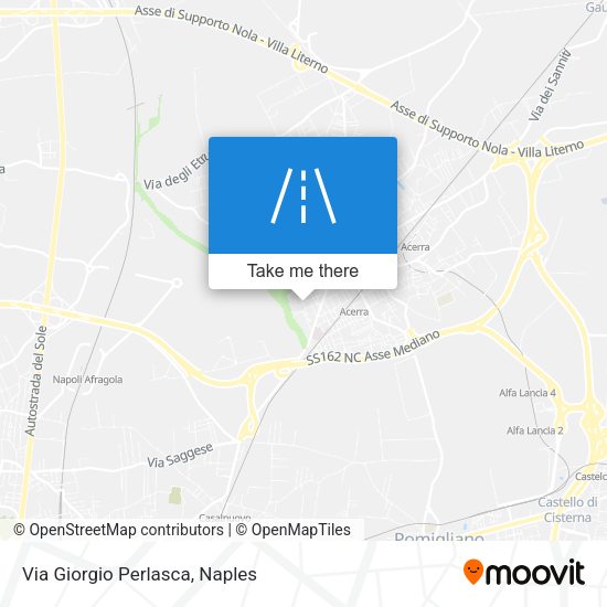 Via Giorgio Perlasca map