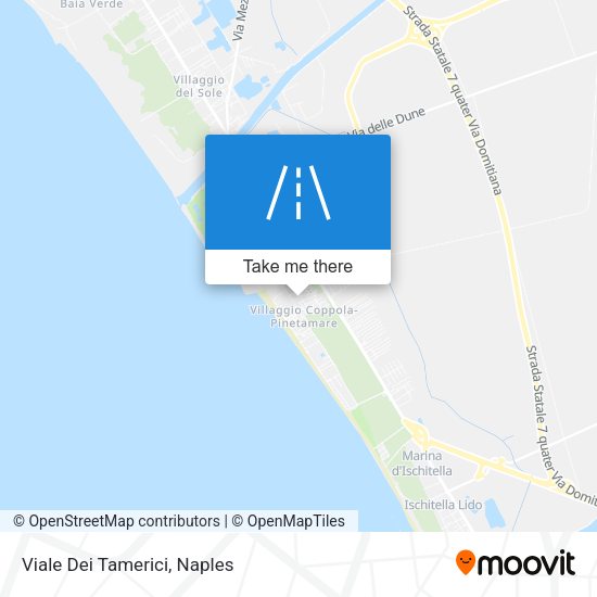 Viale Dei Tamerici map