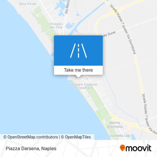 Piazza Darsena map