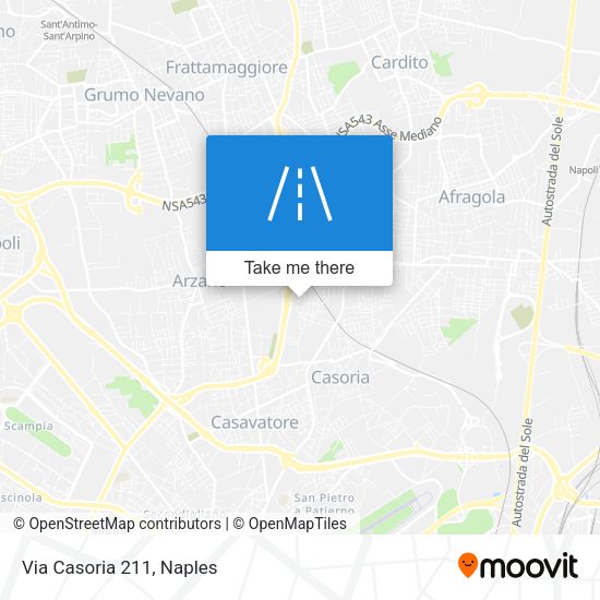 Via Casoria 211 map