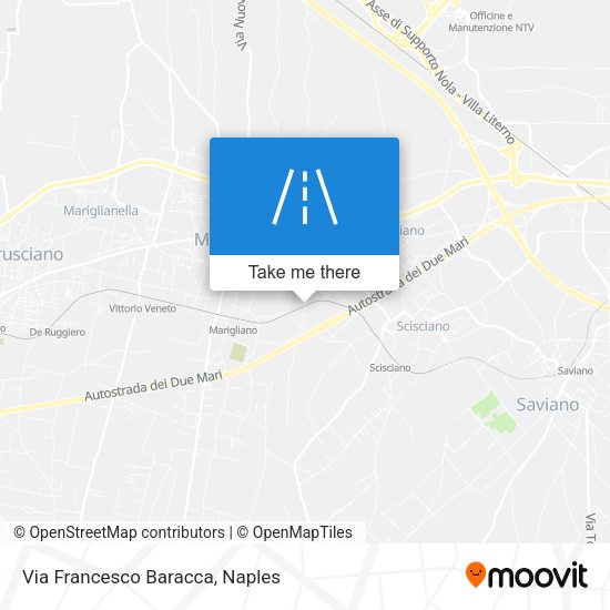 Via Francesco Baracca map