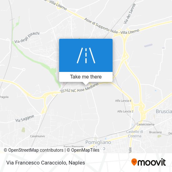 Via Francesco Caracciolo map