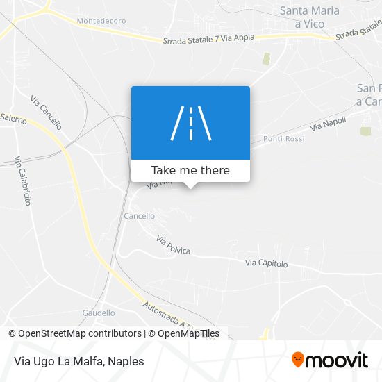 Via Ugo La Malfa map