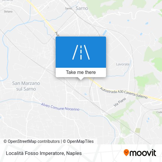 Località Fosso Imperatore map