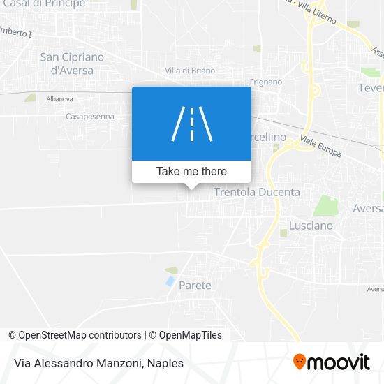 Via Alessandro Manzoni map