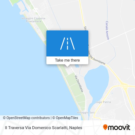 II Traversa Via Domenico Scarlatti map
