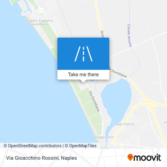 Via Gioacchino Rossini map
