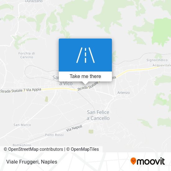 Viale Fruggeri map