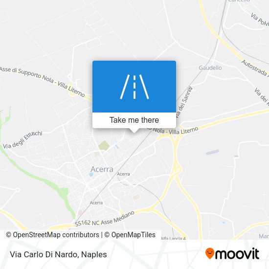 Via Carlo Di Nardo map