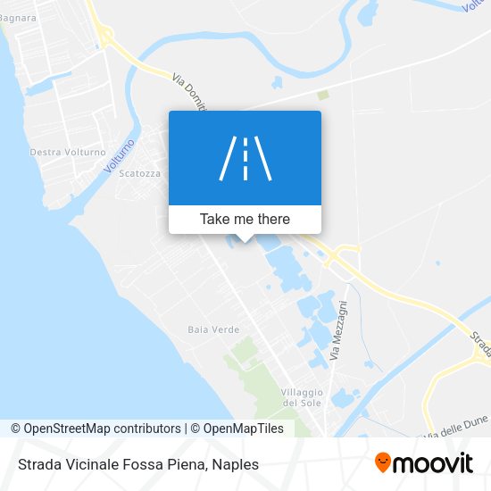 Strada Vicinale Fossa Piena map