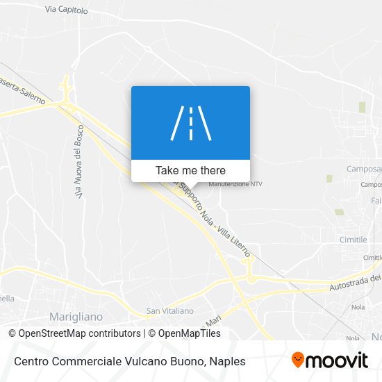Centro Commerciale Vulcano Buono map