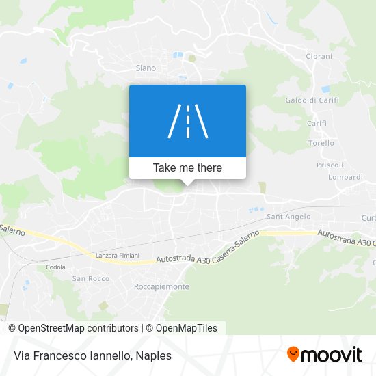 Via Francesco Iannello map
