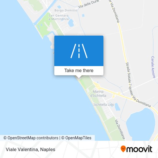 Viale Valentina map
