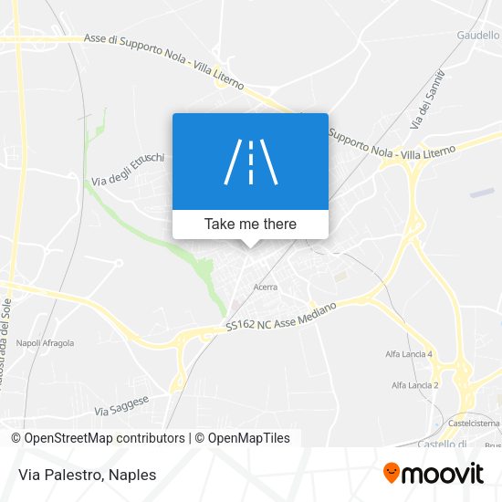 Via Palestro map