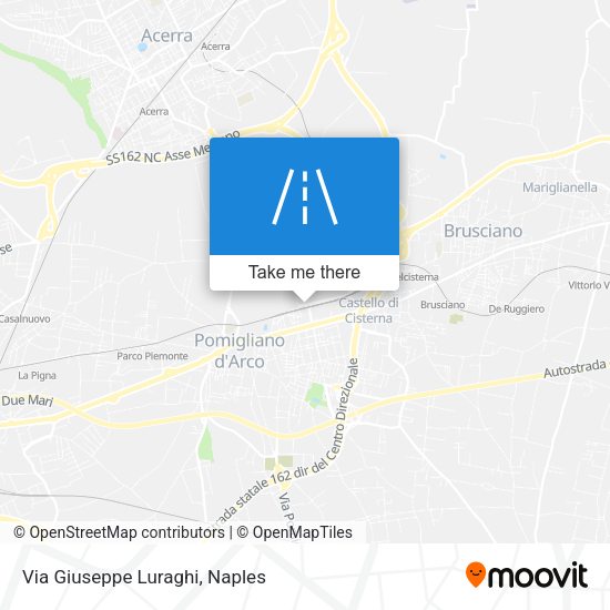 Via Giuseppe Luraghi map
