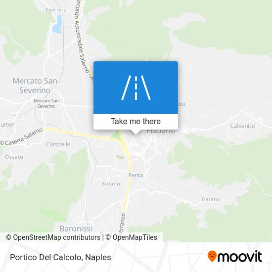 Portico Del Calcolo map