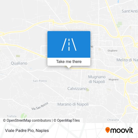 Viale Padre Pio map